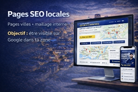 Pages SEO locales