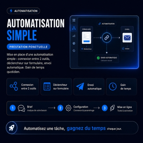 Automatisation simple (ponctuelle)