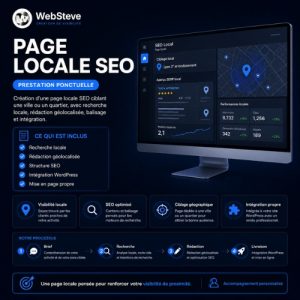 Page locale SEO (ponctuelle)