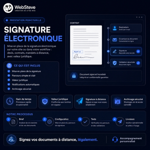Signature électronique (ponctuelle)