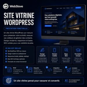 Site vitrine WordPress