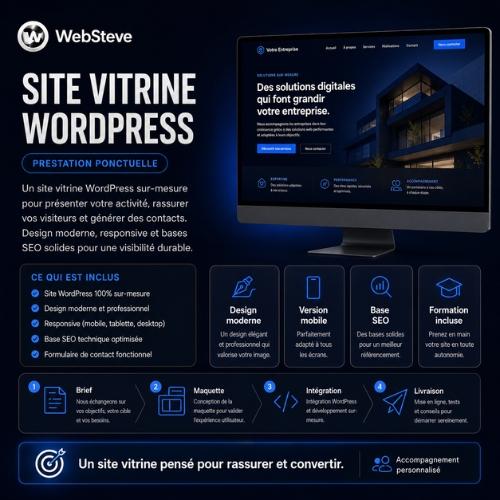 Site vitrine WordPress