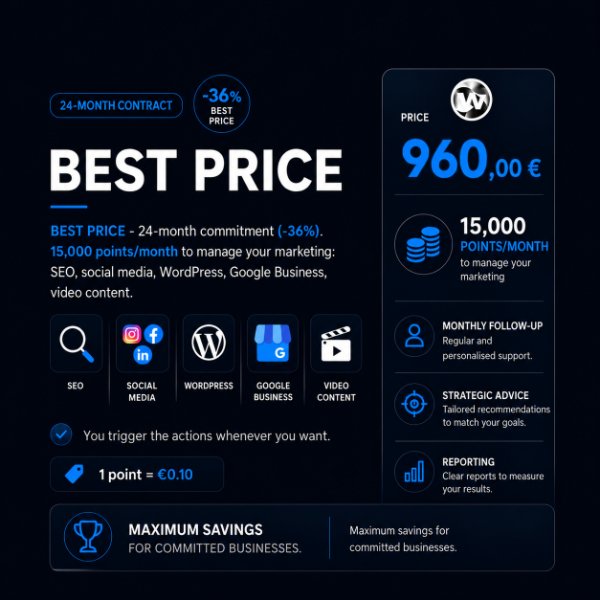 WebSteve Monthly Contract — 24 months