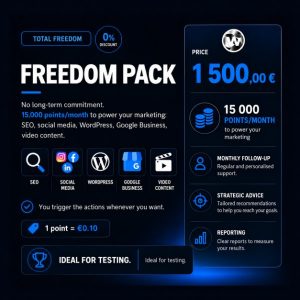 WebSteve Monthly Contract — No commitment