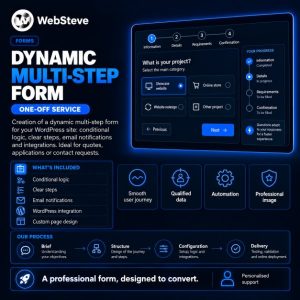 Dynamic Multi-Step Form (one-off)