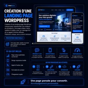 Landing page WordPress