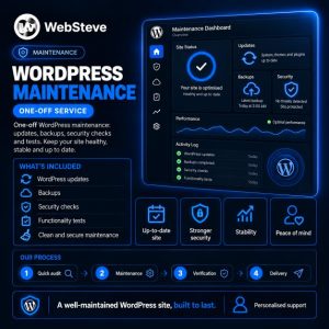 WordPress Maintenance (one-off)