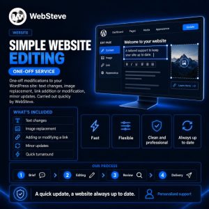 Simple Website Edit (one-off)
