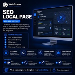 Local SEO Page (one-off)