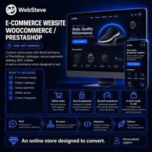 WooCommerce / PrestaShop E-commerce Website