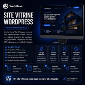 Site vitrine WordPress