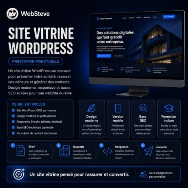 Site vitrine WordPress