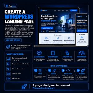 WordPress Landing Page